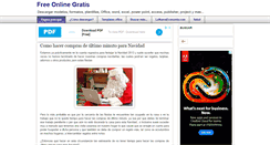 Desktop Screenshot of freeonlinegratis.com